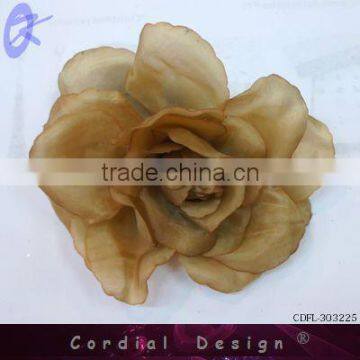 2013 Decorative Small Brown Fabric Flower