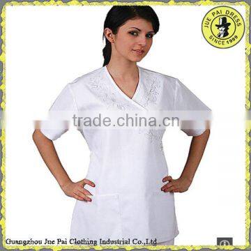 2015 latest white nurse uniform designs