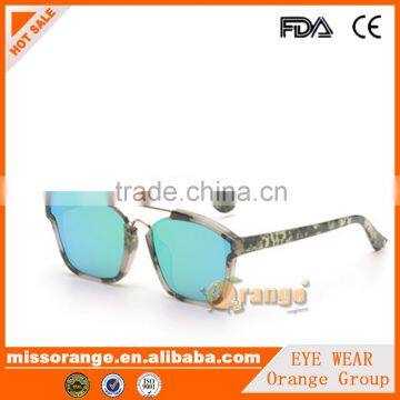 2016 hot cool aviator sunglasses with green lense