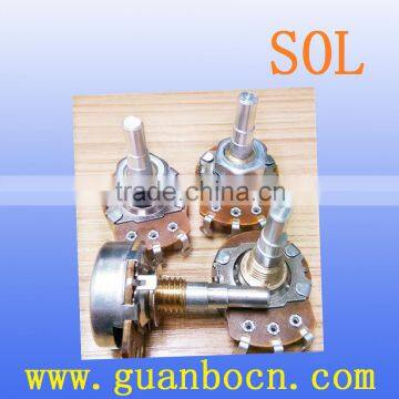 SOL--24mm potentiometer 5k potentiometer rotary alpha Potentiometer 360 degree endless rotary potentiometer