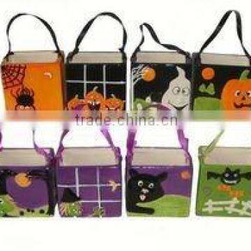 Ceramic halloween candy holder jar