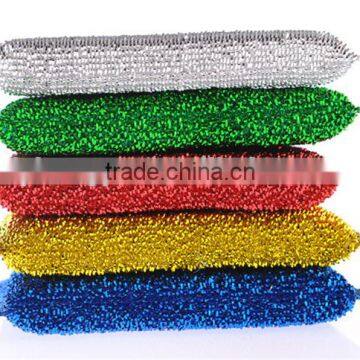 stainless steel scrubber mesh wire scrubber dish wash ball scourer for india