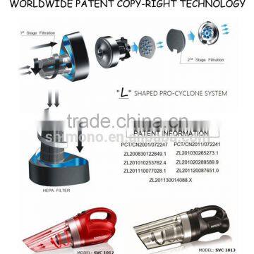 Shimono Bettery Powered Cordless Rechargeable Mini Handy Cyclone Vacuum Cleaner photo-4