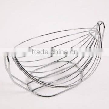 Decorative stainless steel fruit basket with net cover(GUANGZHOU)