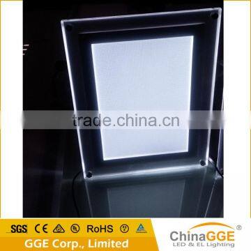 Slim LED Acrilico A3 Size Indoor Acrylic Crystal LED Light Magnetic Advertising Light Box