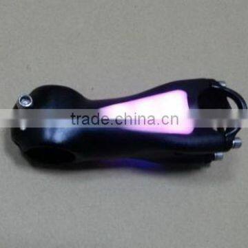 aluminum alloy with LED lighting bike handlebar stem for MTB and road bike