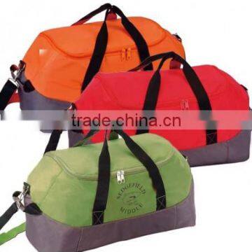 600D Polyester Promotional Barrel duffel bag