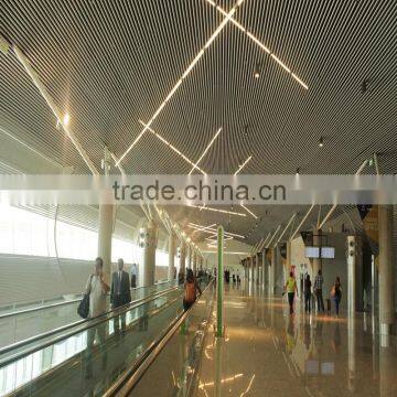 Modern Round Pipes Aluminum Slat Linear Suspended Ceiling System photo-3