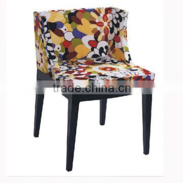 comfortable soft flower fabric chair