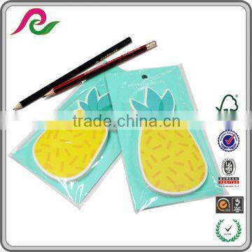 die cut sticky note,adhesive memo pad, Polo shaped sticky note