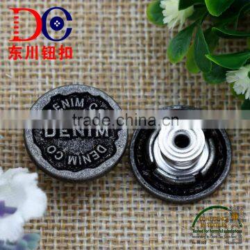 2016 High Quality Metal Fashion Jeans Button Customized Metal Button for Jeans photo-2