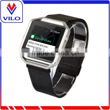 Fashion Style Milanese Loop Stainless Steel Bracelet Strap Replacement Band For Fitbit Blaze, Wrist Watch Band for Fitbit Blaze