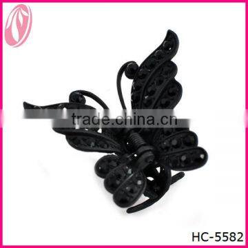 Russia hair accessries black mini hair claw for hairdress