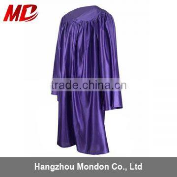 Choir robe - children's church robe shiny purple