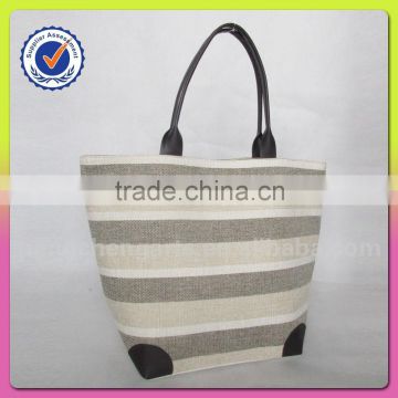 High quality tote polyester woman handbag