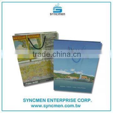 High Quality Paper Bag With Reinforce in Bottom Art Paper Bag photo-2