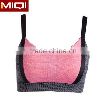 Wholesale Sexy Fitness Wear Women Sport Bra Seamless Girls Custom Dance Crop Tops