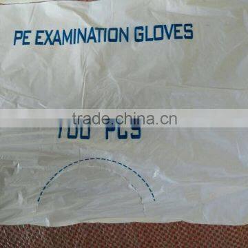 disposable cleaning gloves PE gloves plastic gloves