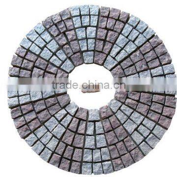 Mesh backed paver