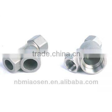 custom cnc machining pipe fittings