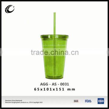 China suppliers plastic travel coffee cup clear plastic mug boxes