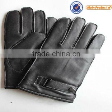 leather glove ,fashion glove ,sheep nappa gloves for men