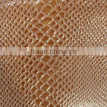 Wenzhou Leather With Crocodile Skin for Handbag photo-5
