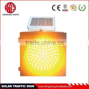 Solar traffic signs solar warning lamp