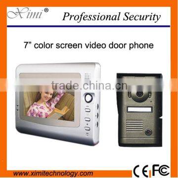 7 inch video door phone video call at the door video peephole door camera video intercom systems