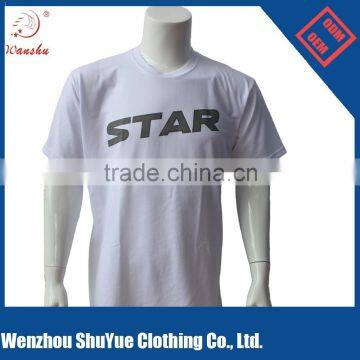 180gsm polyester/cotton advertising t shirt with wholesale price                        
                                                Quality Choice