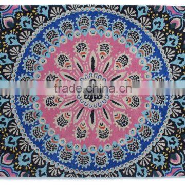 Diameter 2 blue luxury handmade carpet handtufted carpet and rug better carpet factory made in newzland wool