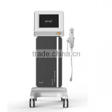Painless Newest Beauty Machine 2013 Guangdong High Frequency Portable Facial Machine High Intensity Focused Ultrasound Hifu Skin Tightening photo-4