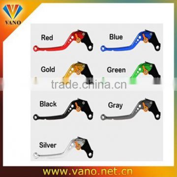 red green yellow blue black slivey gray hand brake lever motorcycle brake lever