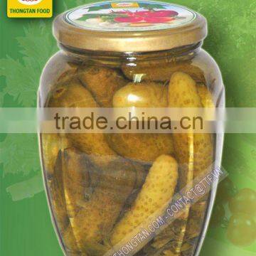 Pickled cucumber 4-7 in jar 720ml - Sq