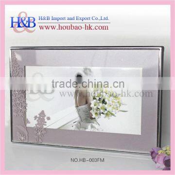 graceful crystal photo frame nice wedding gift glass wedding photo frames