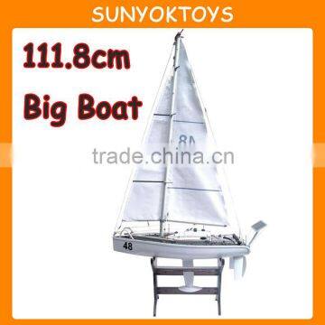 111.8cm Big Rc Sailing Boat; 1:25 rc sailboat