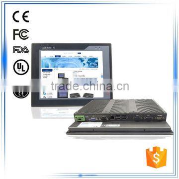 12.1 inch Atom N2600 dual-core 1.6Hz 2G RAM embedded touch screen panel pc