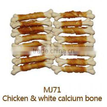 Dental Sticks Dental Chews Chicken and Calcium Bone Dry Dog Food Dog Snack Dog Chews with all Natural Ingredients