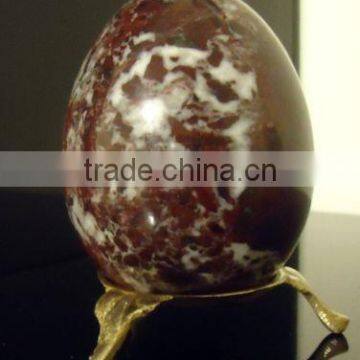 Red Zebra Marble Eggs