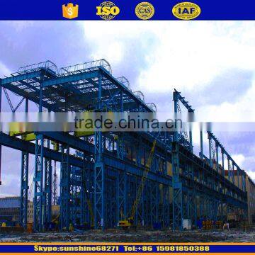 fabricated steel structure construction