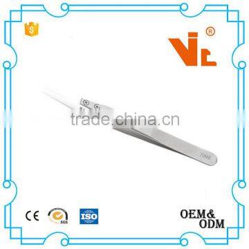 V-72Z High quality heat resistant 302 stainless steel ceramic tweezers