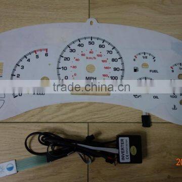 Special customized EL gauge / EL car gauge / EL auto gauge