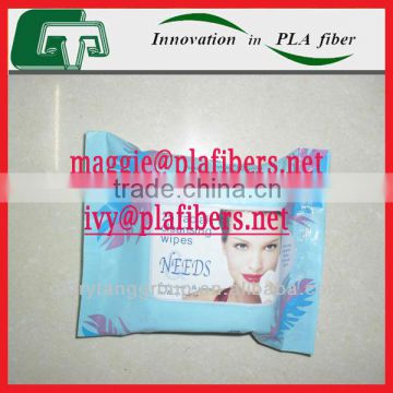 OEM welcome cleansing wipes, 20gsm pla cleansing wipes