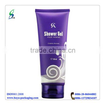 100ml round plastic cosmetic tube for facial cleanser