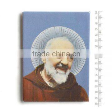 Padro pio tinplate magnet wholesale magnet for fridge decoration