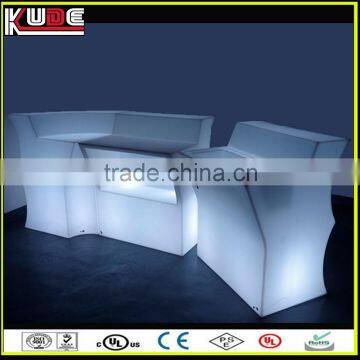 2016 New Design Cafe LED Bar Counter/LED Light up Bar Table With Remote Control photo-2