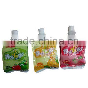 Anti-chok Stand Up Plastic Baby Food Pouch With Spout