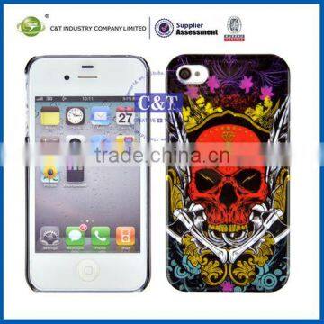 C&T Wholesale alibaba gold&silver foil phone case for iphone 4