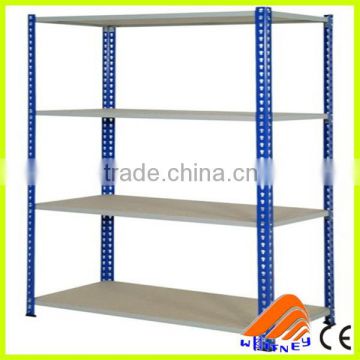 High quality selective q235 warehouse storage steel boltless shelving