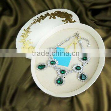 High quality shinny full stone jewelry necklace